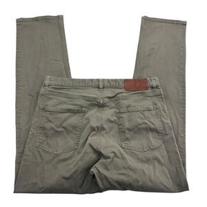 Best Made Co. Jeans Mens 32 X 32 Brown Straight Denim Stretch Made Italy FLAWS